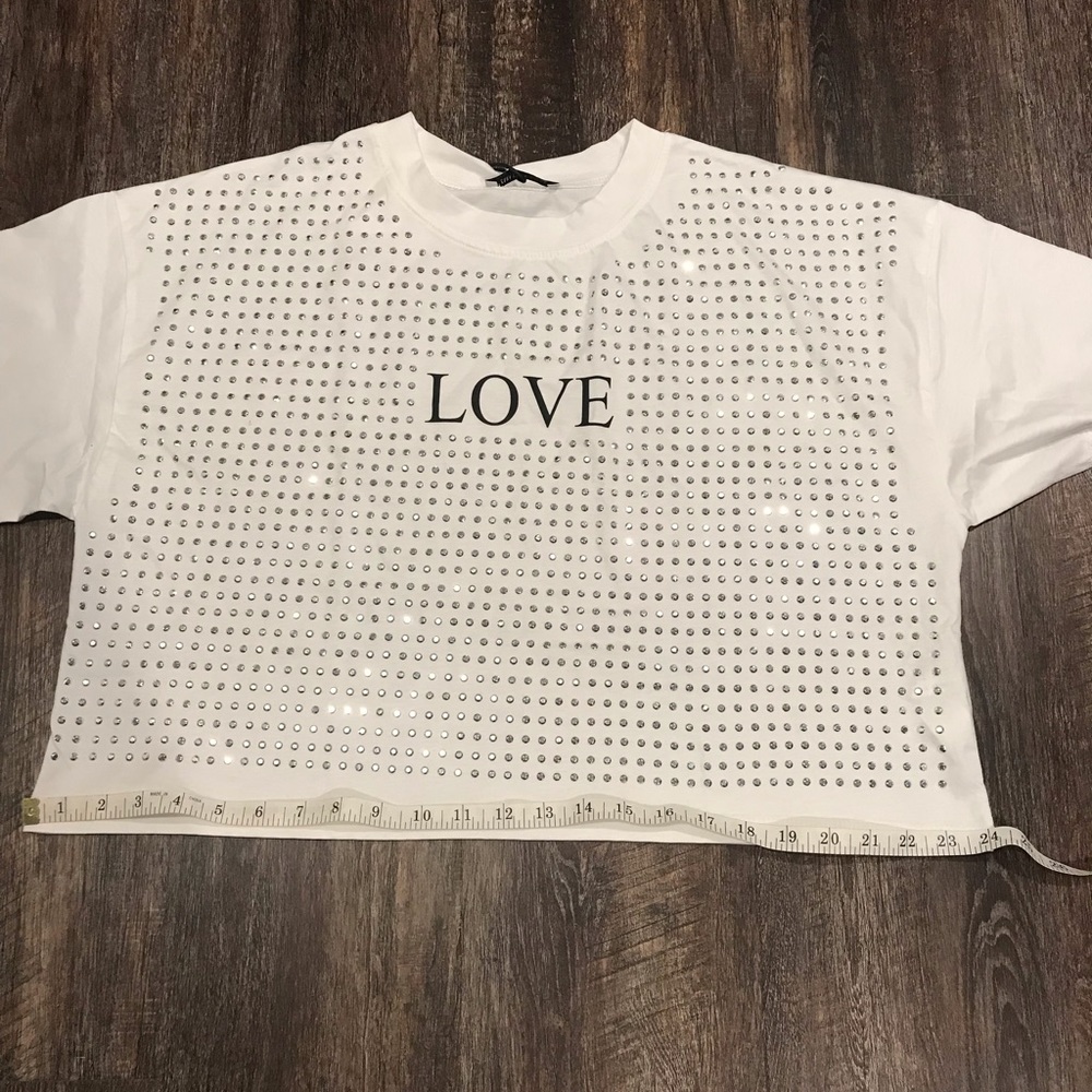 🌸Zara Rhinestone Top🌸 - Picture 8 of 8